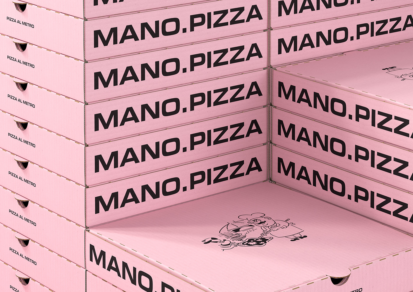 Mano Pizza AS logo